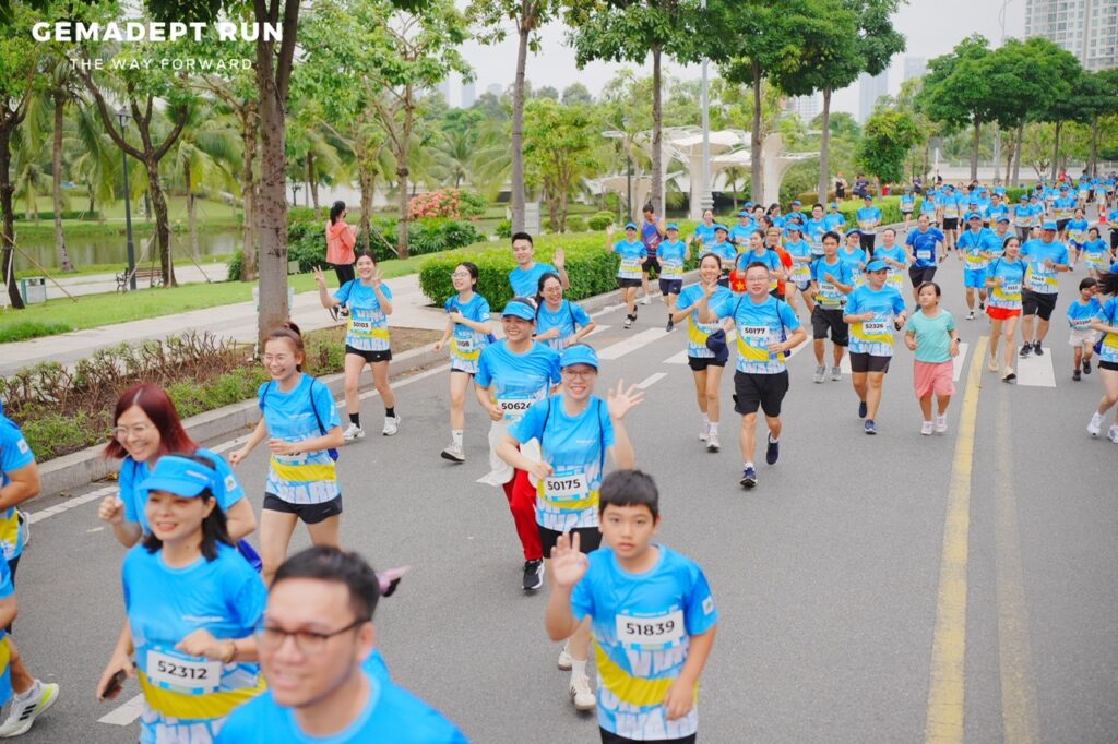 Chinh phục giải chạy Gemadept Run 2024-2025